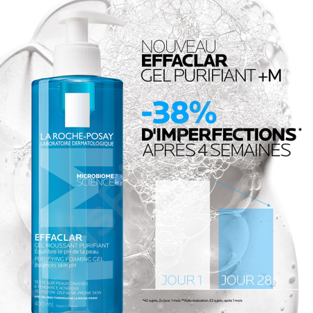 400ML LA ROCHE-POSAY EFFACLAR GEL MOUSSANT