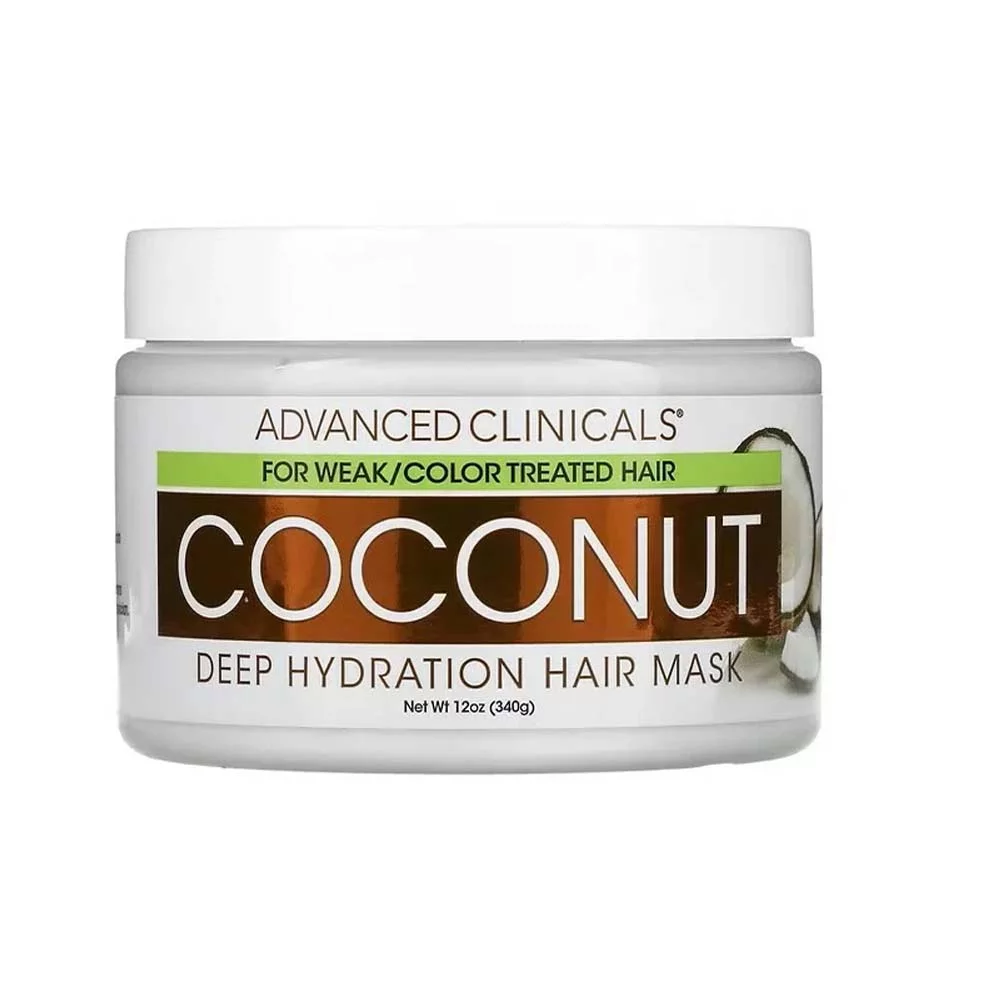 ADVANCED CLINICALS HAIR MASK COCONUT 340G