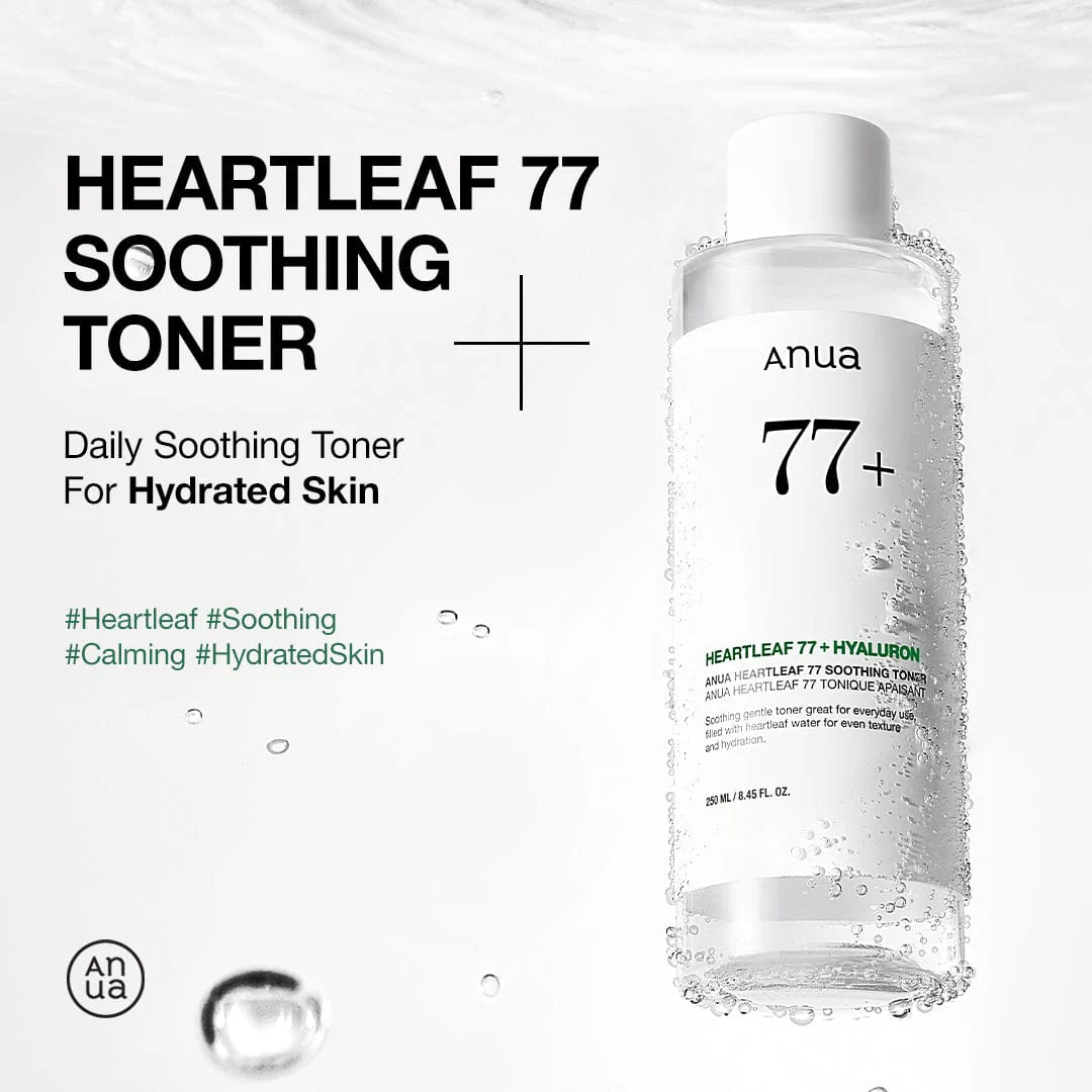 ANUA 77% SOOTHING TONER 250ML