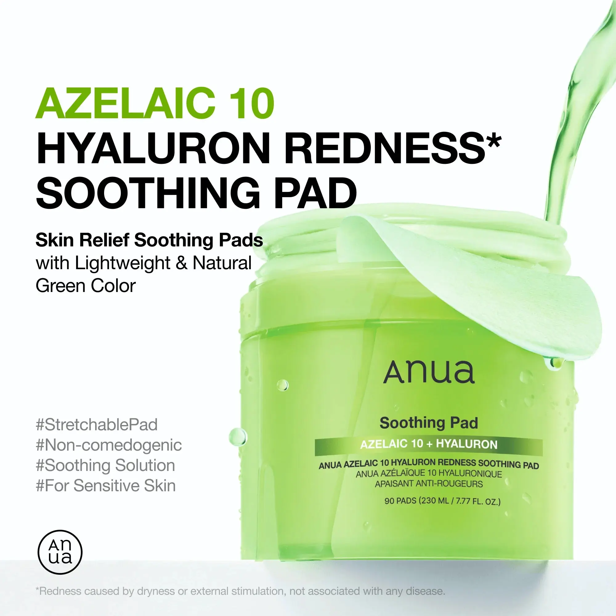 ANUA SMOOTHING PAD AZELIC + HYALURON 230ML
