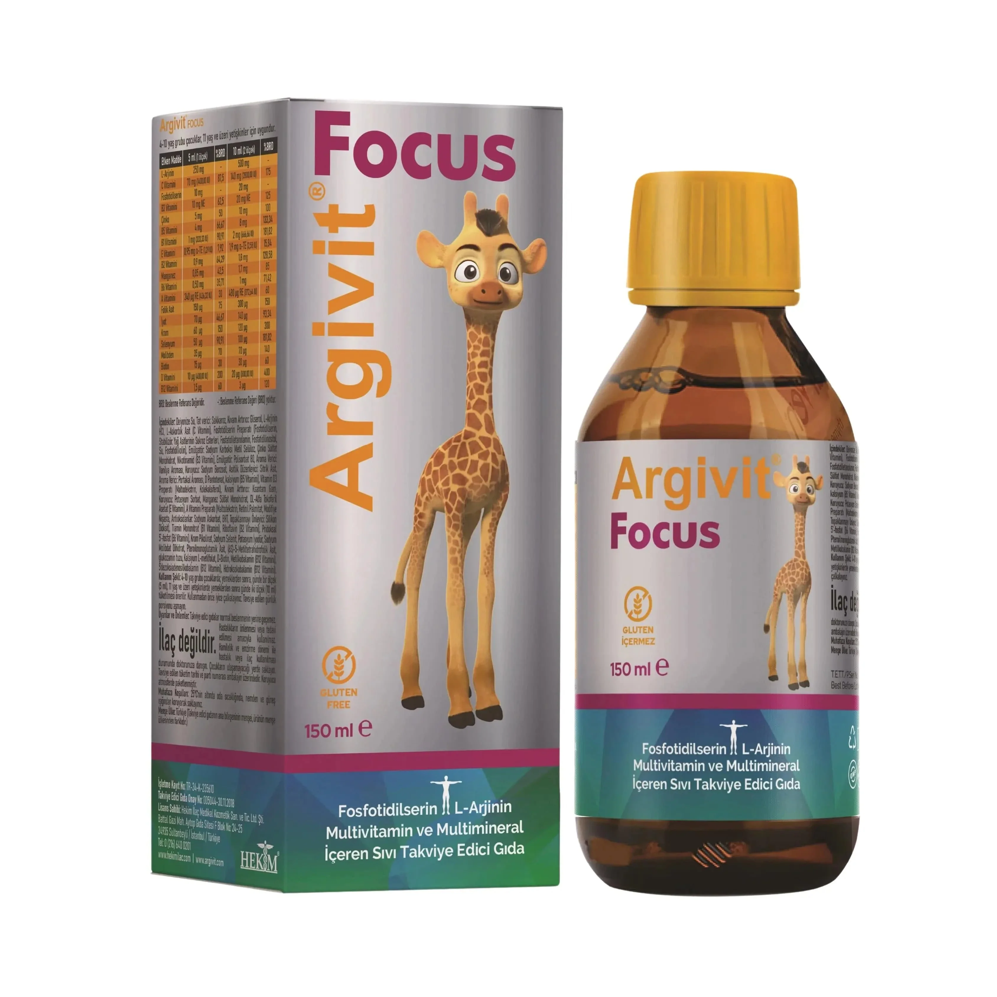 ARGIVIT FOCUS 150ML