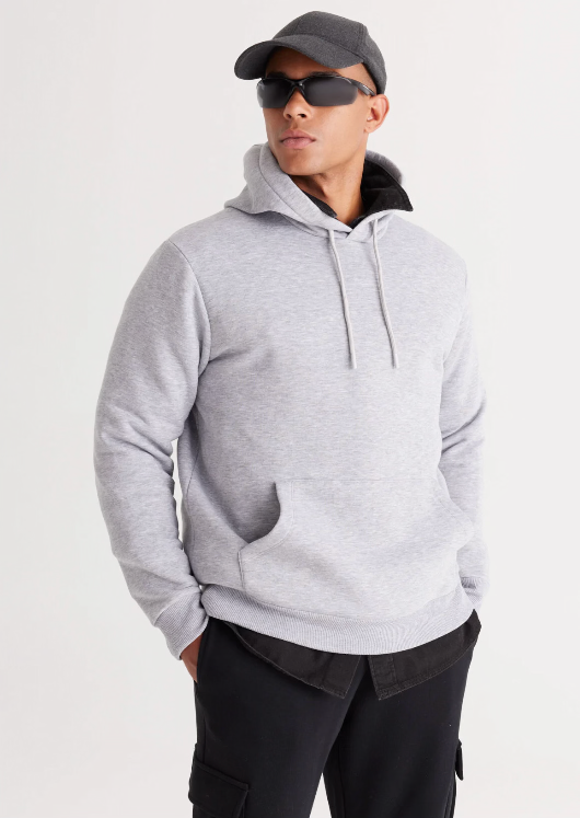 هودي بلون رمادي أنيق وعصري من AC&CO