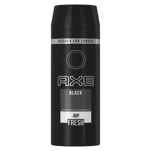 AXE SPRAY BLACK 150ML