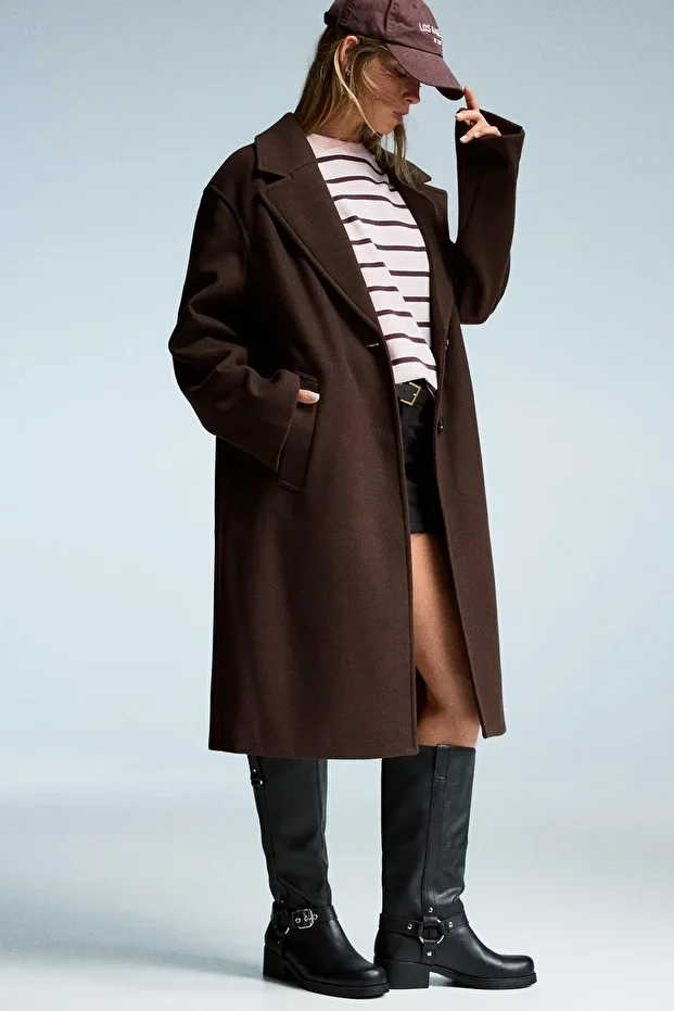 معطف رجالي من bershka