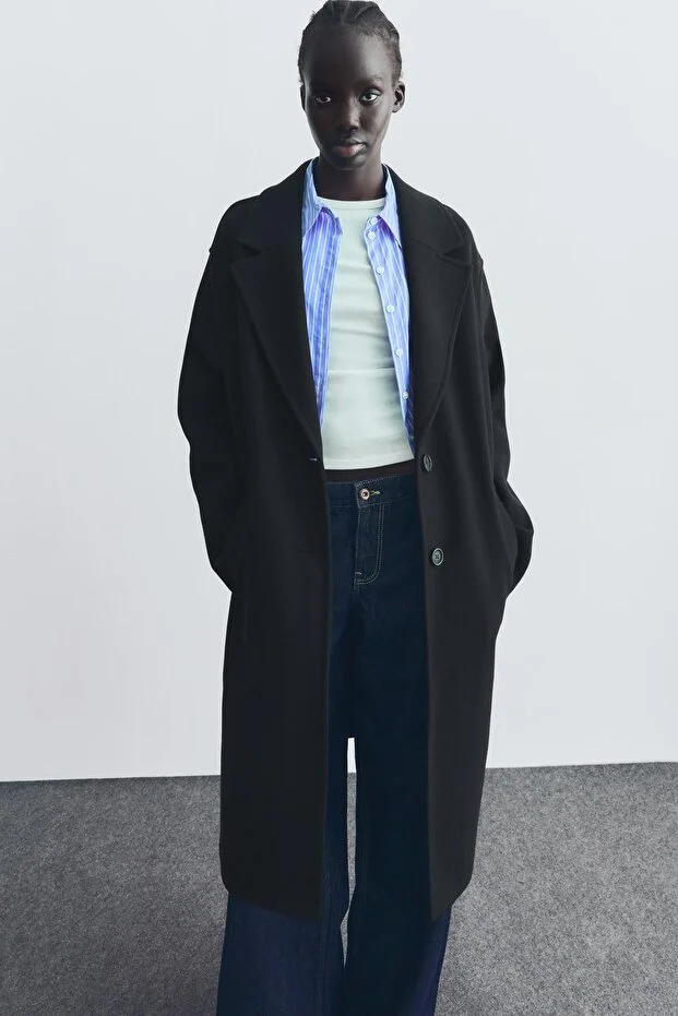 معطف نسائي من bershka