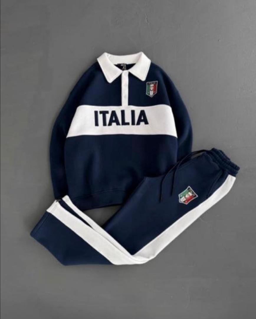 طقم رياضي رجالي – ستايل إيطالي أنيق