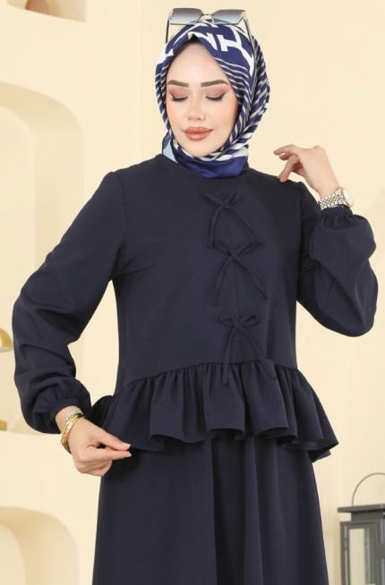 طقم تنورة وبلوزة نسائي للمحجبات