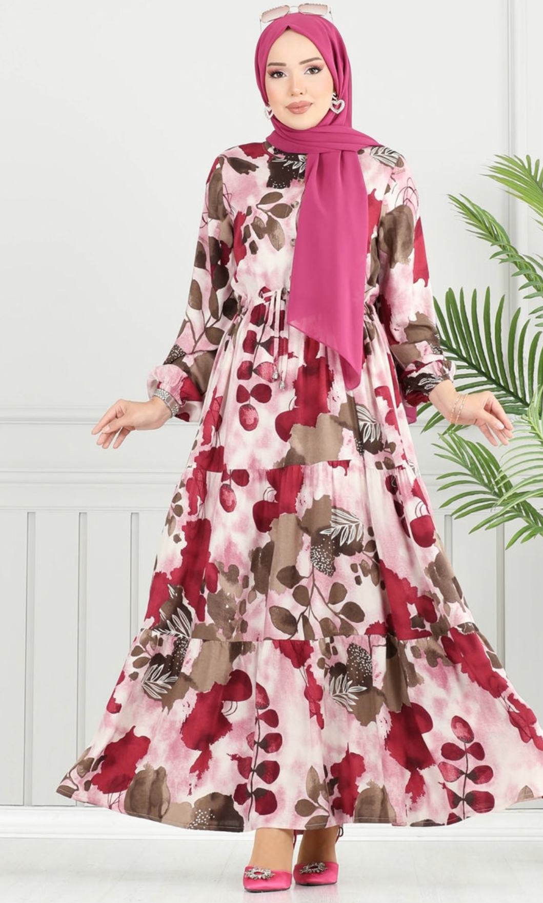 فستان مورّد للمحجبات