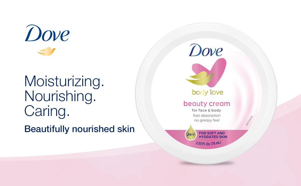 DOVE BODY LOVE BEAUTY CREAM 75ML