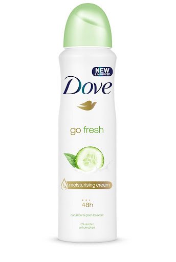 DOVE SPRAY CUCUMBER 250ML