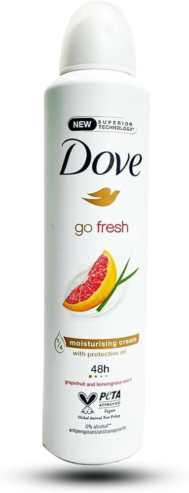 DOVE SPRAY GRAPEFRIUT 250ML