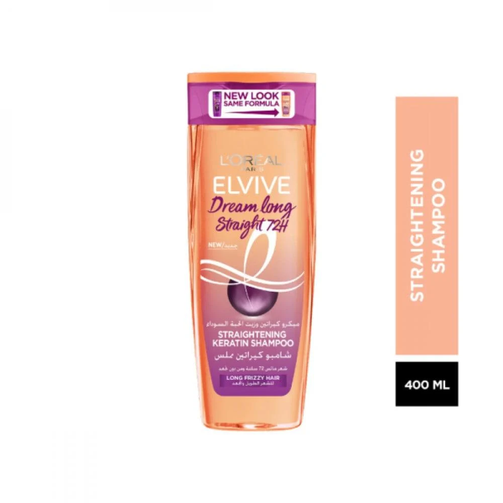 ELVIVE SHAMPOO DREAM LONG STRAIGHT 400MLمصري