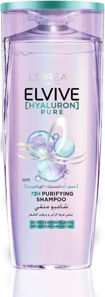 ELVIVE SHAMPOO HYALURON PURE 400ML مصري