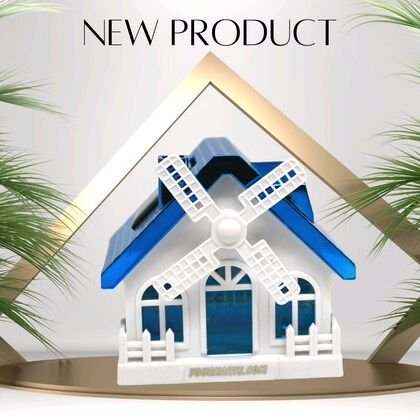 ملطف جو على شكل كوخ