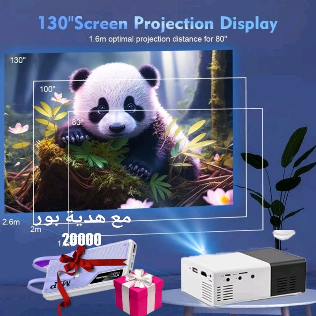 عرض بروجكتر c وبوربانك