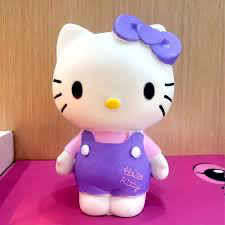 حصالة فخّار للأطفال بتصميم هيلو كيتي