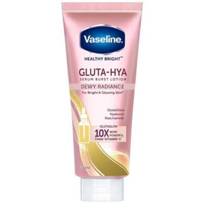 VASELINE SERUM LOTION GLUTA-HYA DEWY RADIANCE 330ML