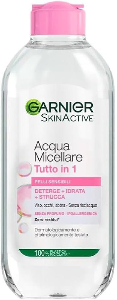 GARNIER ACQUA MICELLARE SENSIBILI 400M;