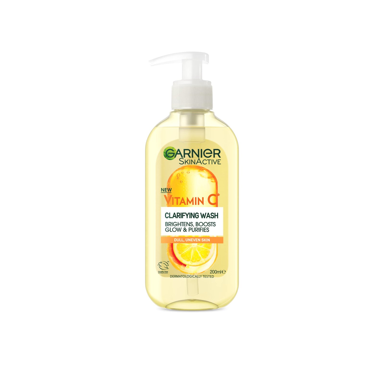 GARNIER VITAMIN C CLARIFYNG WASH 200ML