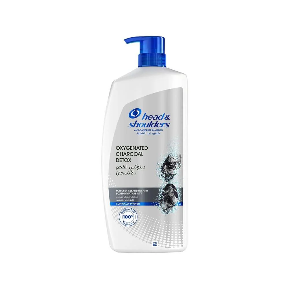 HEAD & SHOULDERS OXYGENATED CHARCOAL DETOX 1000ML