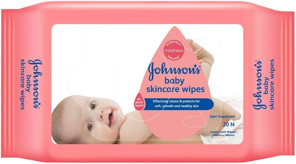 JHONSONS BABY WIPES