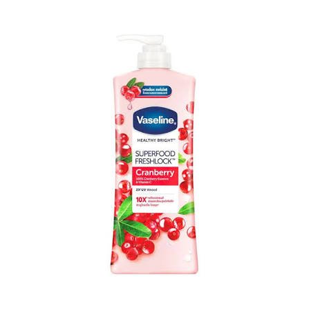 VASELINE LOTION CRANBERRY 320ML