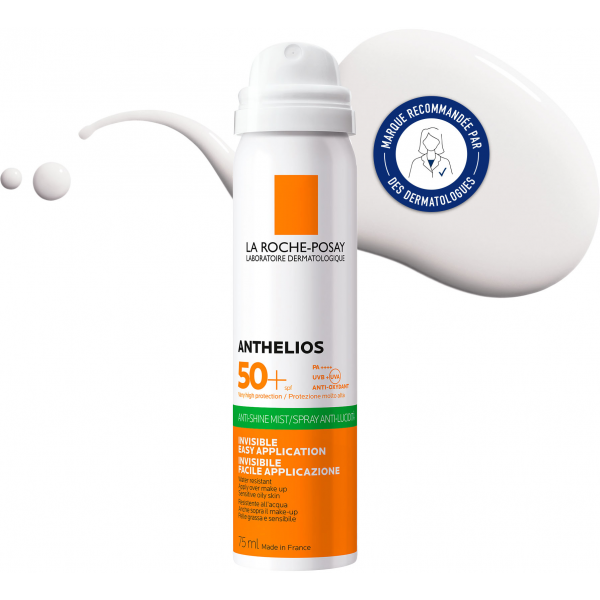 LA ROCHE-POSAY SPF50+ SPRAY BRUME ANTI-BRILLANCE 75ML