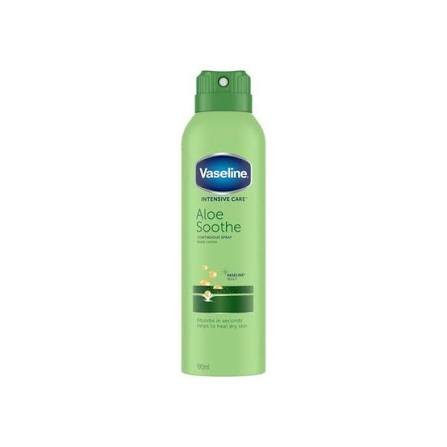 VASELINE CONTINUOUS SPRAY INTENSIVE CARE ALOE SOOTHE 190ML