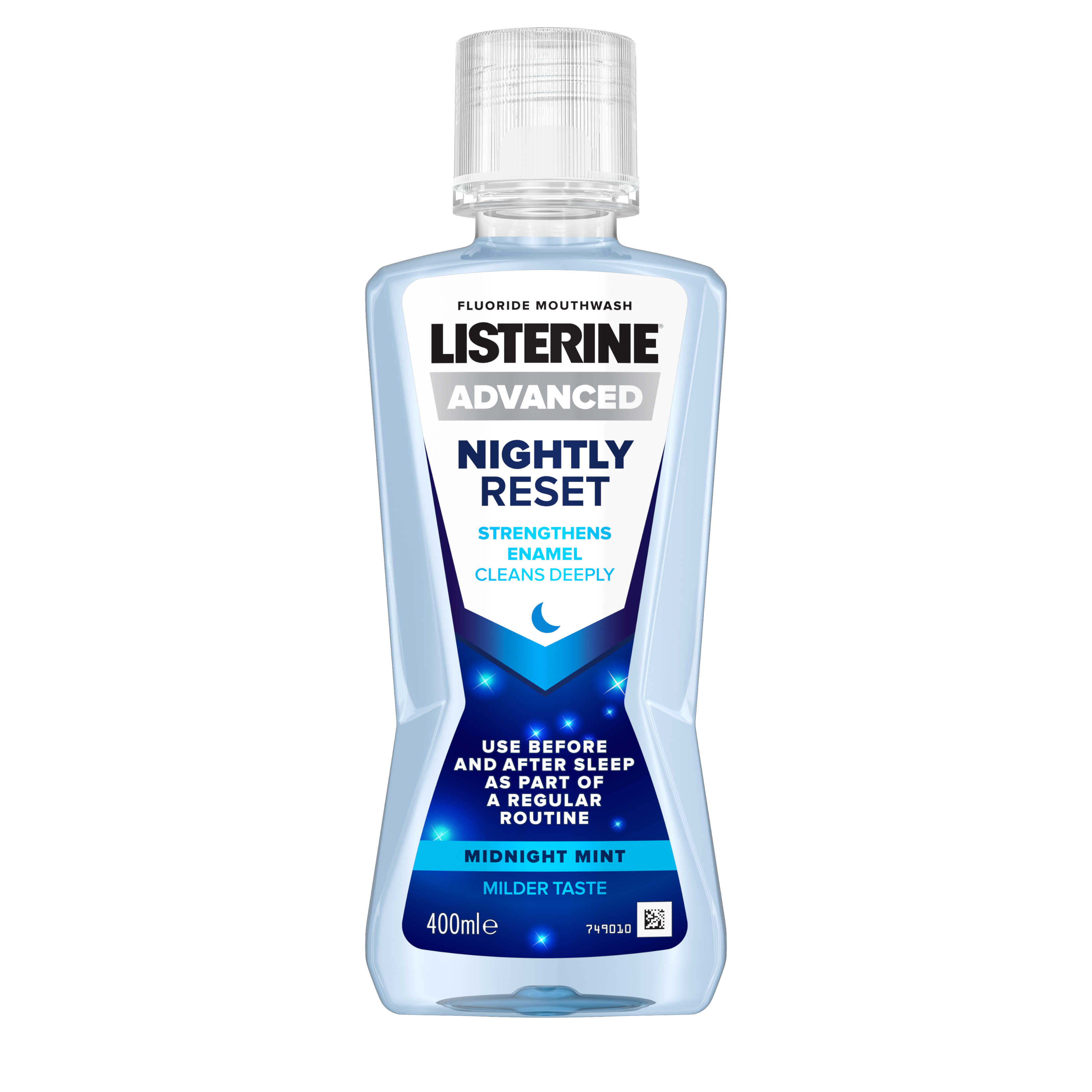 LISTERINE NIGHTLY RESET MINT 400ML