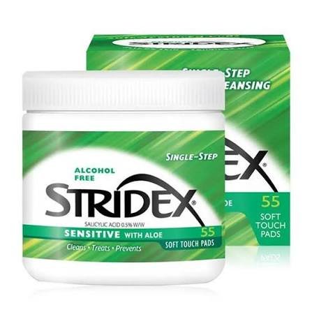 STRIDEX SENSITIVE PADS 55 SOFT