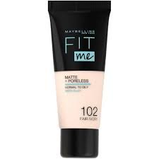 MAYBELLINE FIT ME MATTE 102
