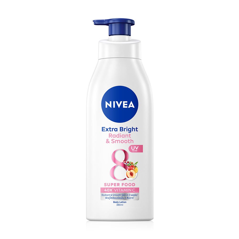 NIVEA BODY LOTION EXTRA BRIGHT RADIANT & SMOOTH 380ML