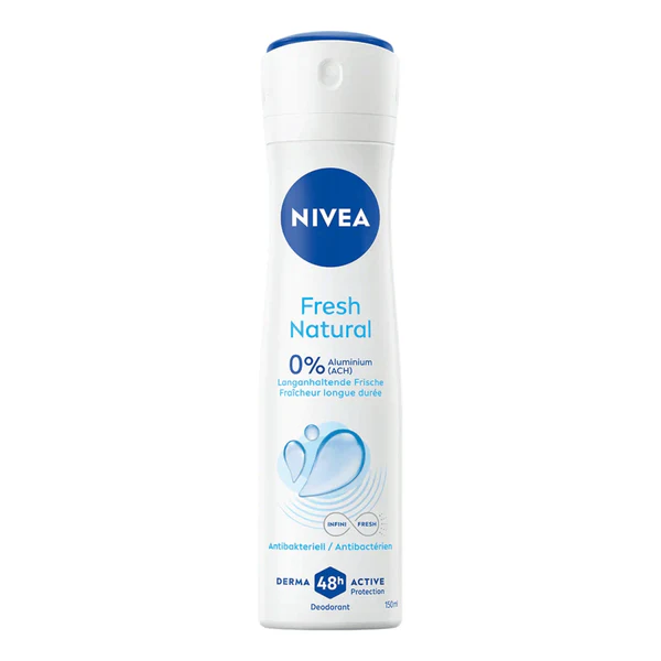 NIVEA SPRAY FRESH NATURAL 0% 150ML