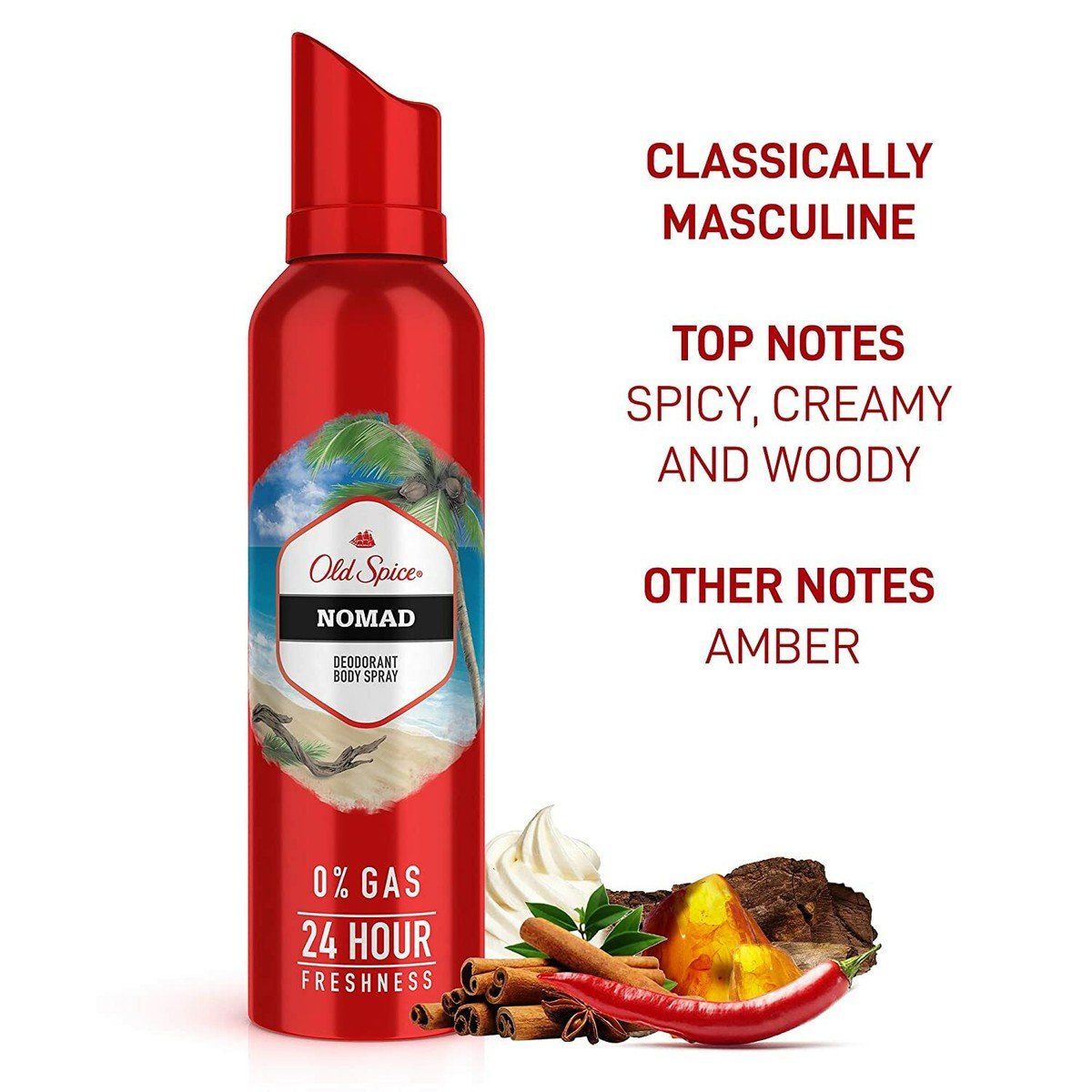 OLD SPICE SPRAY NOMAD 140ML