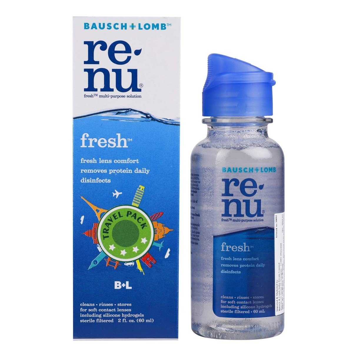 RENU FRESH LENS COMFORT BAUSCH + LOMP