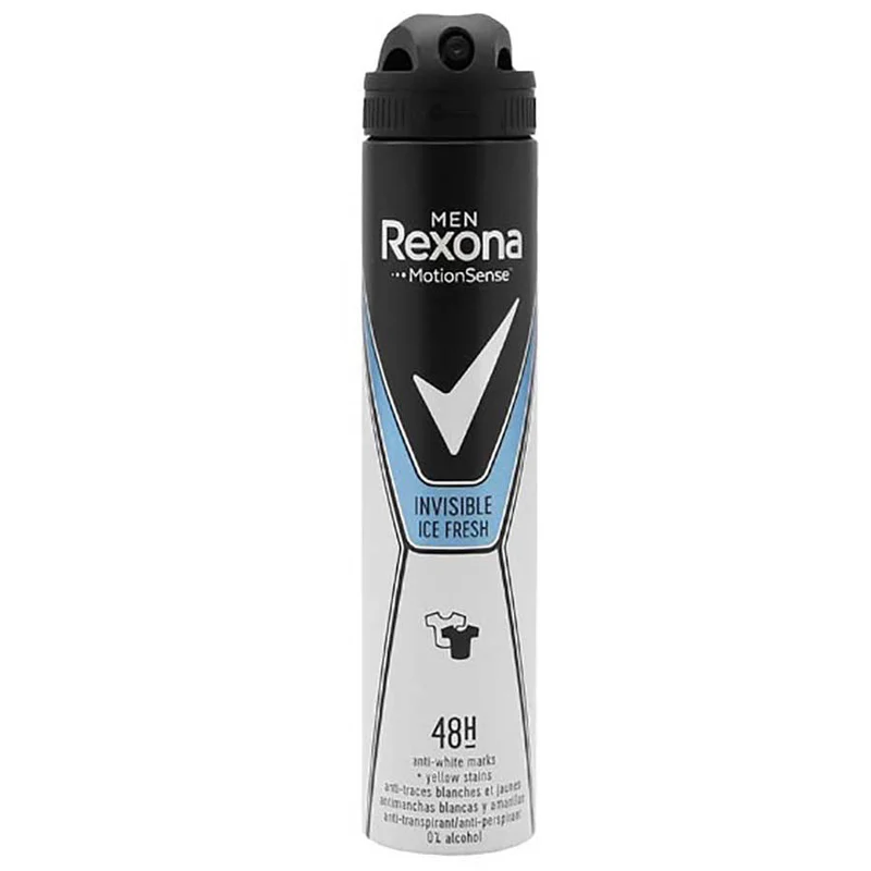 REXONA MEN SPRAY INVISIBLE ICE FRESH 200ML
