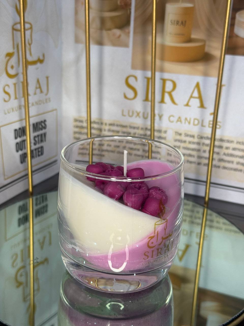 Berries Cheesecake Candle