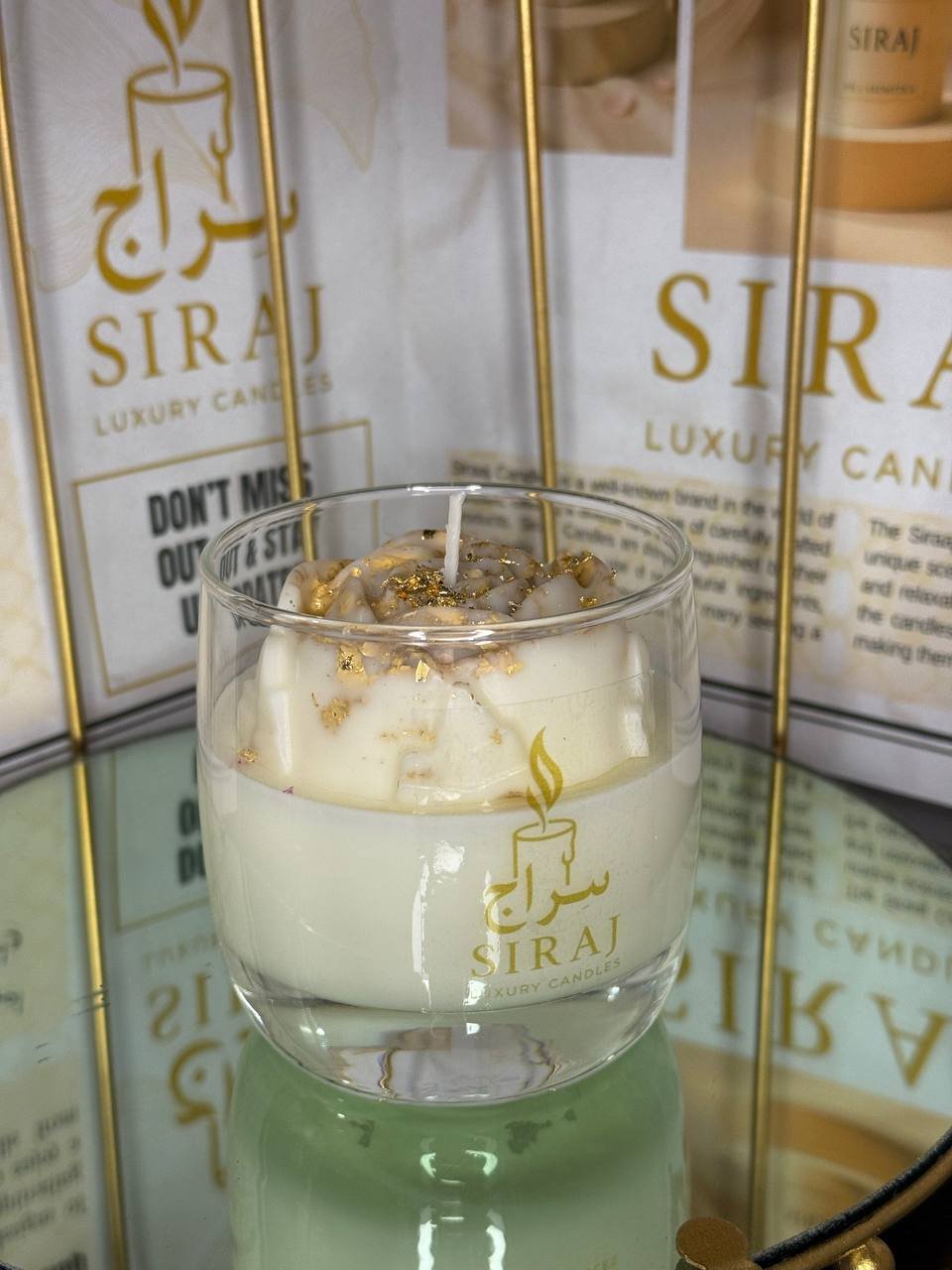 Golden Luxury Candle