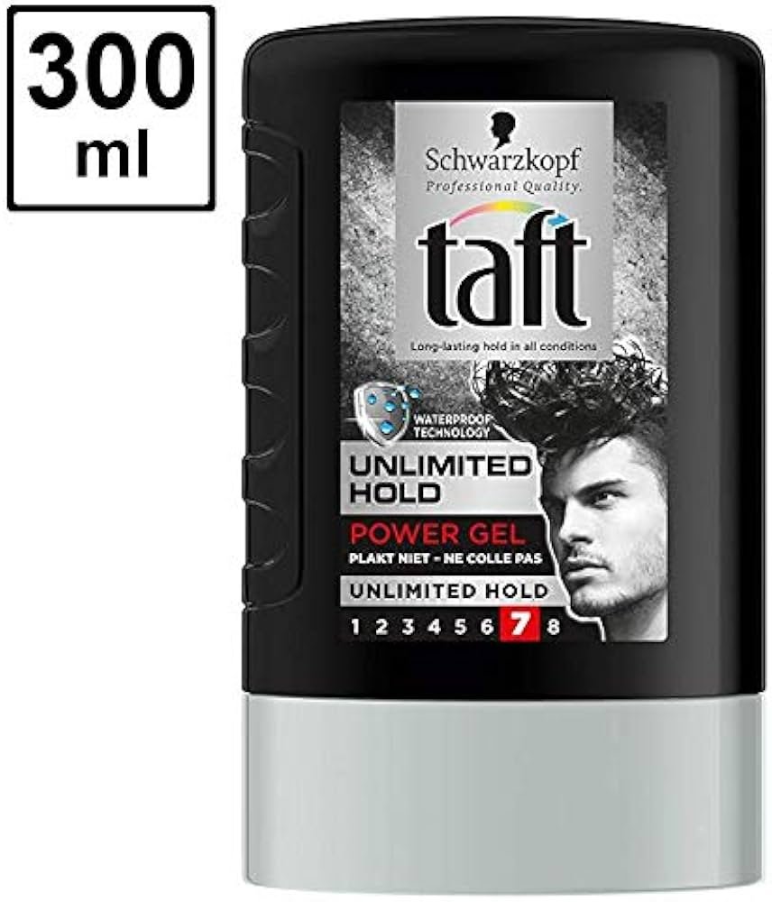 SCHWARZKOPF TAFT UNLIMITED HOLD POWER GEL 300ML