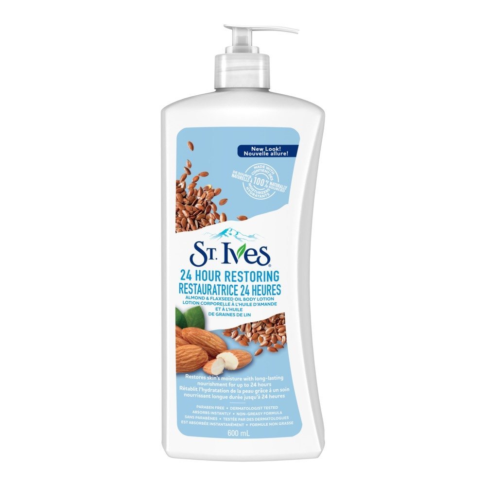 ST.IVES LOTION 24H RESTORING 600ML