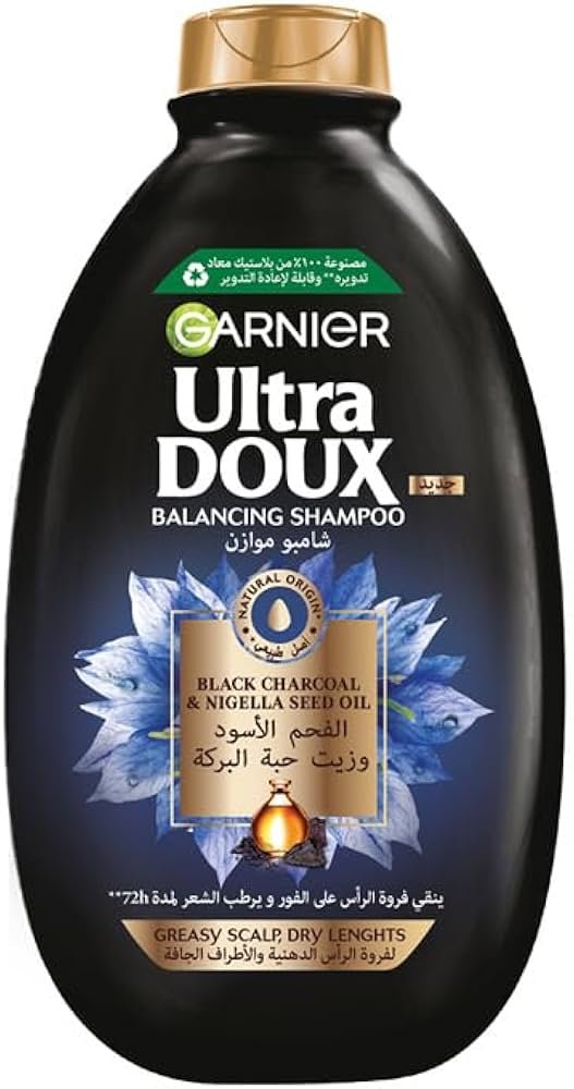 ULTRA DOUX SHAMPOO BLACK CHARCOAL & NIGELLA SEED OIL 400ML