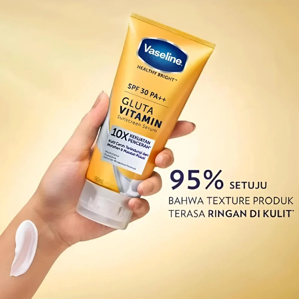 VASELINE GLUTA VITAMIN SPF30+PA SERUM 180ML