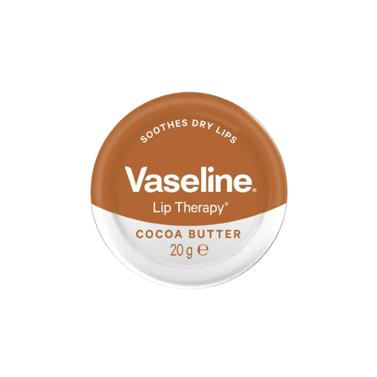 VASELINE LIP THERAPY COCOA BUTTER 20g تنك