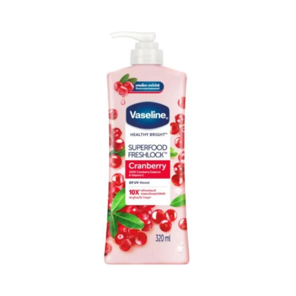 VASELINE LOTION CRANBERRY 320ML