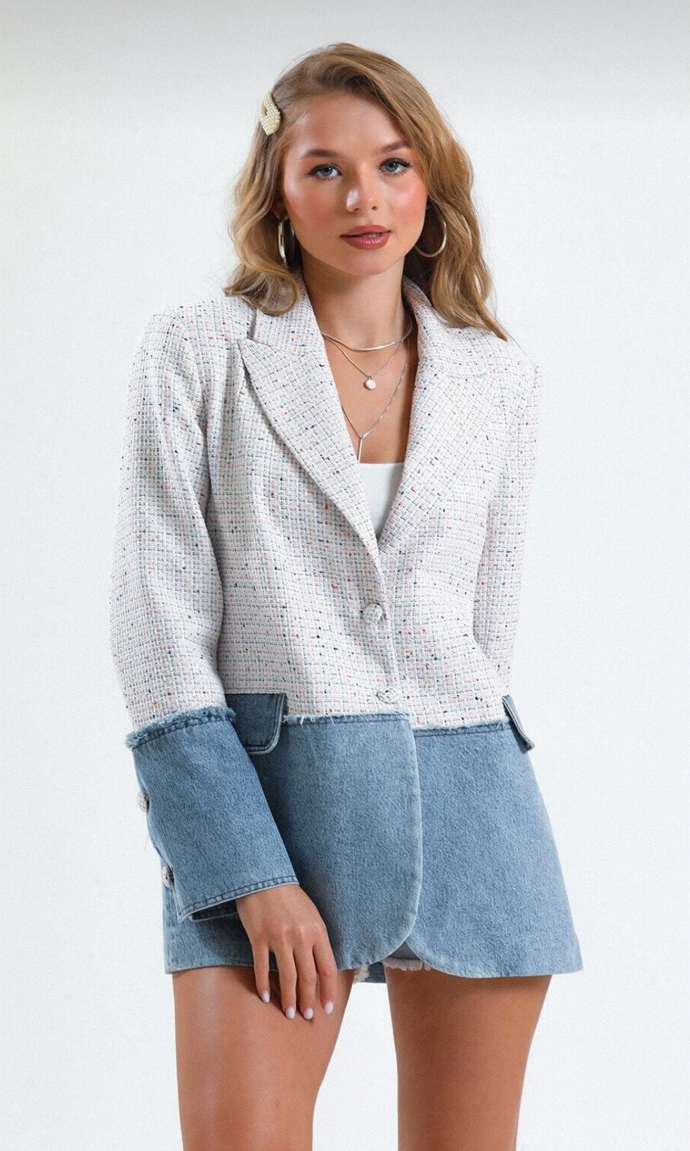 سترة بليزر نسائية كاجوال