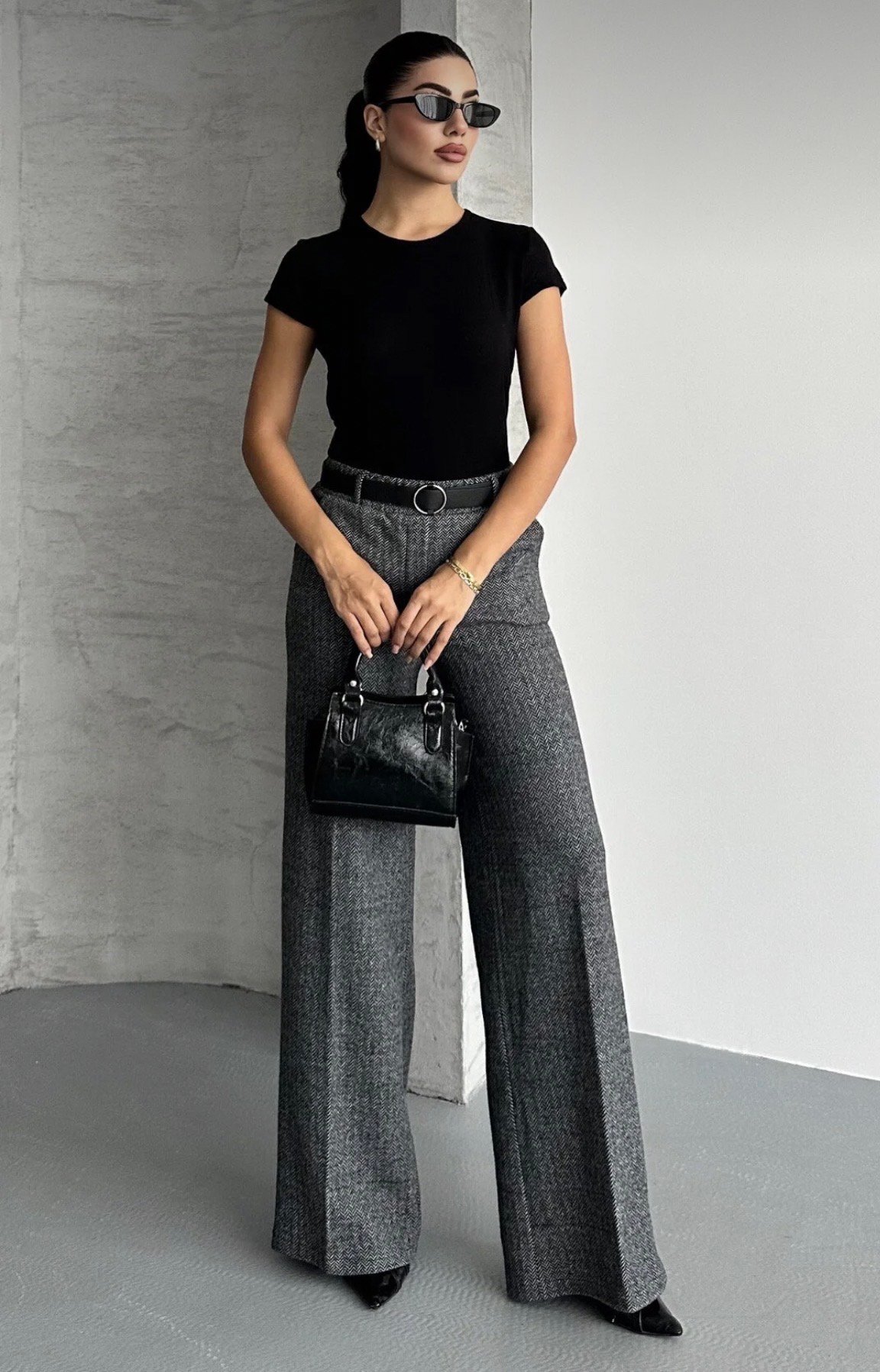 بنطال نسائي بقصة شارلستون