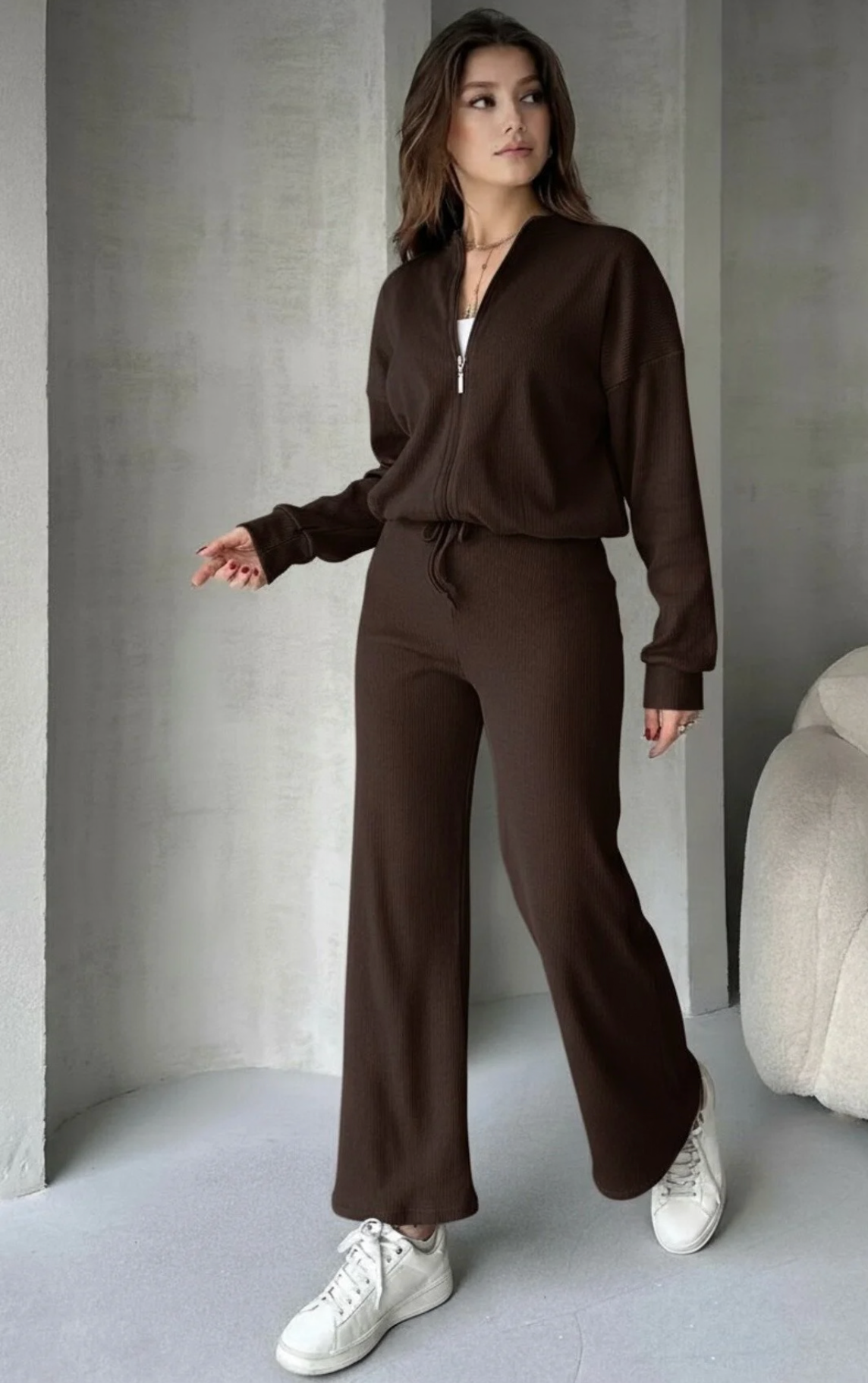 بيجاما نسائية تريكو للخروج من المنزل