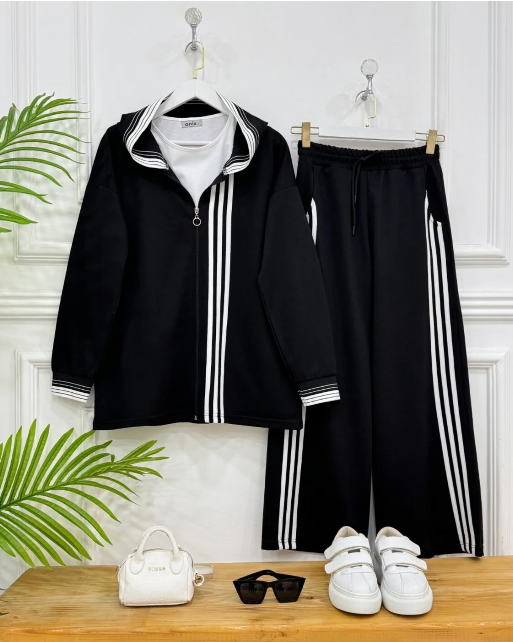 بيجاما رياضية بتصميم لاديسا من القطن عالي الجودة