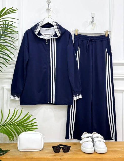 بيجاما رياضية بتصميم لاديسا من القطن عالي الجودة